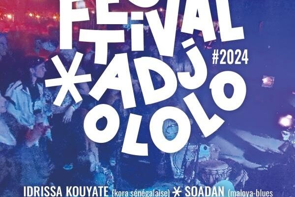 Affiche festival Adjololo 2024